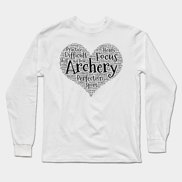 Archery for Girls Archer gifts for women product Long Sleeve T-Shirt by theodoros20